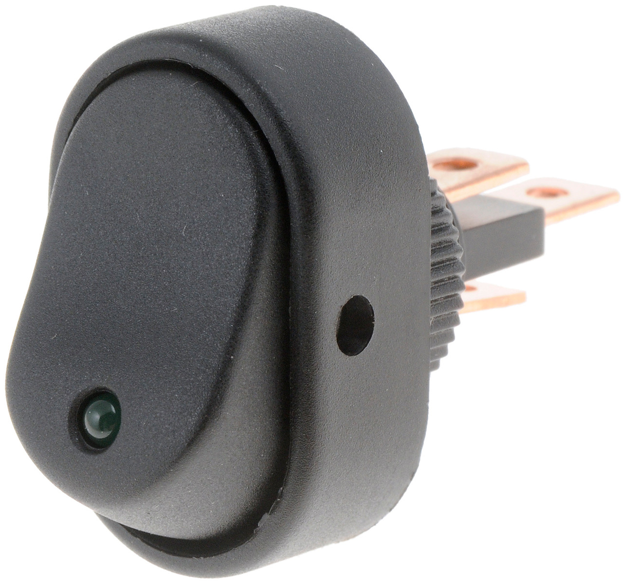 Dorman - Conduct-Tite Black Body/Green Led Glow - Oval Style 84843 Fits -