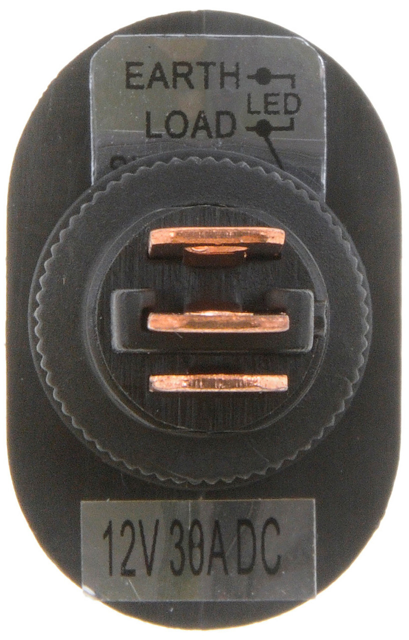 Dorman - Conduct-Tite Black Body/ Blue Led Glow - Oval Style 84841 Fits -