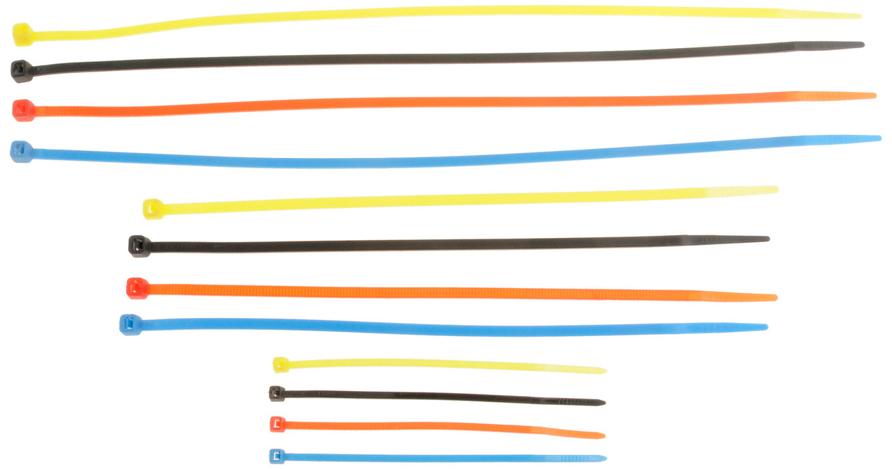 Dorman - Conduct-Tite 4,8,11 In. Assorted Colors Wire Ties 83754 Fits -