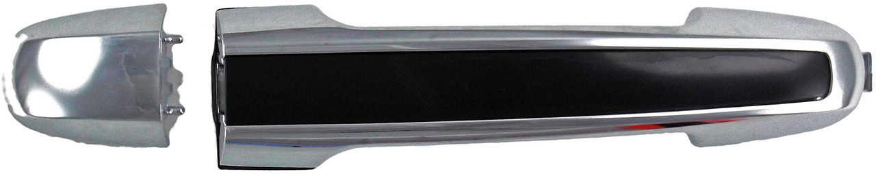 Dorman - HELP Exterior Door Handle Rear Left, Rear Right Chrome, Black Insert 82273 Fits Hyundai Sonata 2010-06