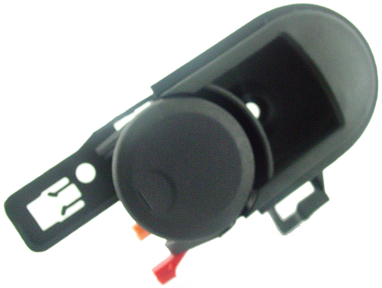 Dorman - HELP Interior Door Handle Front Left, Rear Left Textured Black 82067 Fits Jeep Wrangler 2008-07