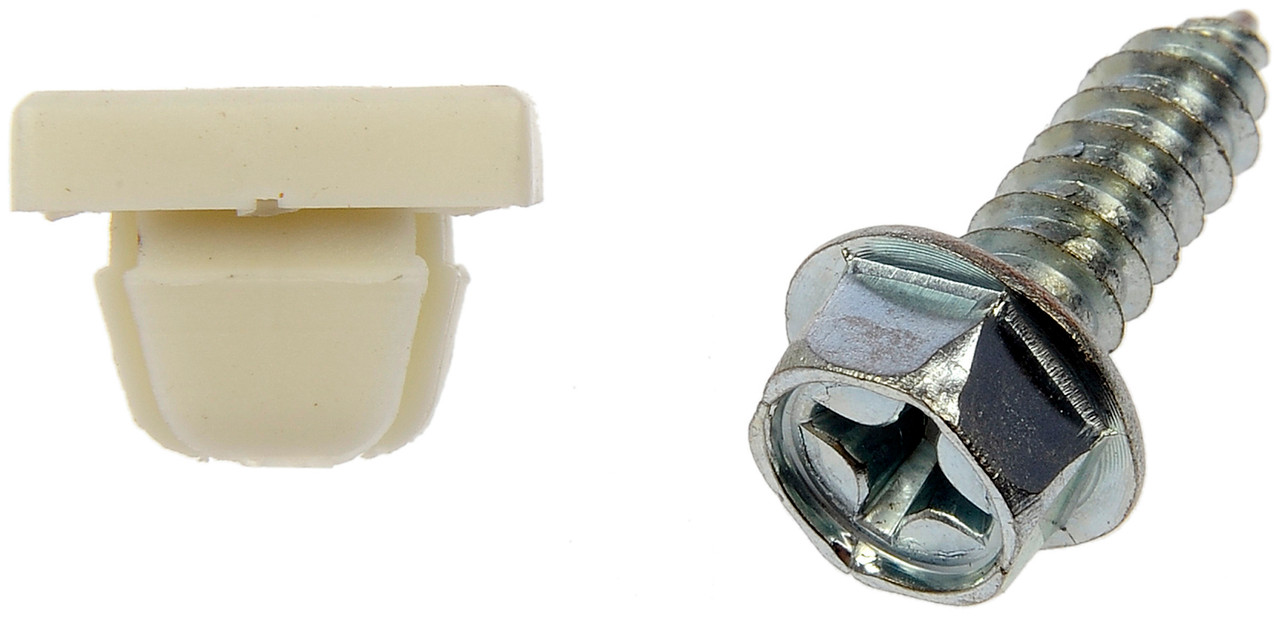 Dorman - Autograde License Plate Fasteners- 1/4-14 X 3/4 In. 395-031 Fits -