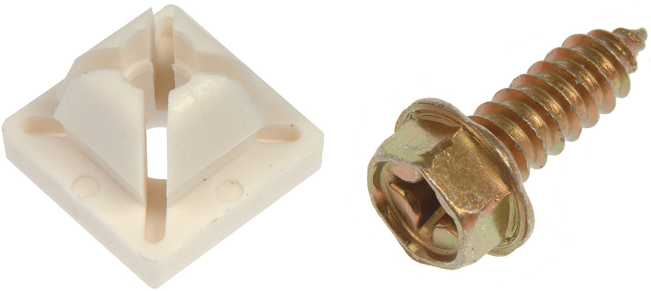 Dorman - Autograde License Plate Fasteners- 1/4-14 X 3/4 In. 395-032 Fits -