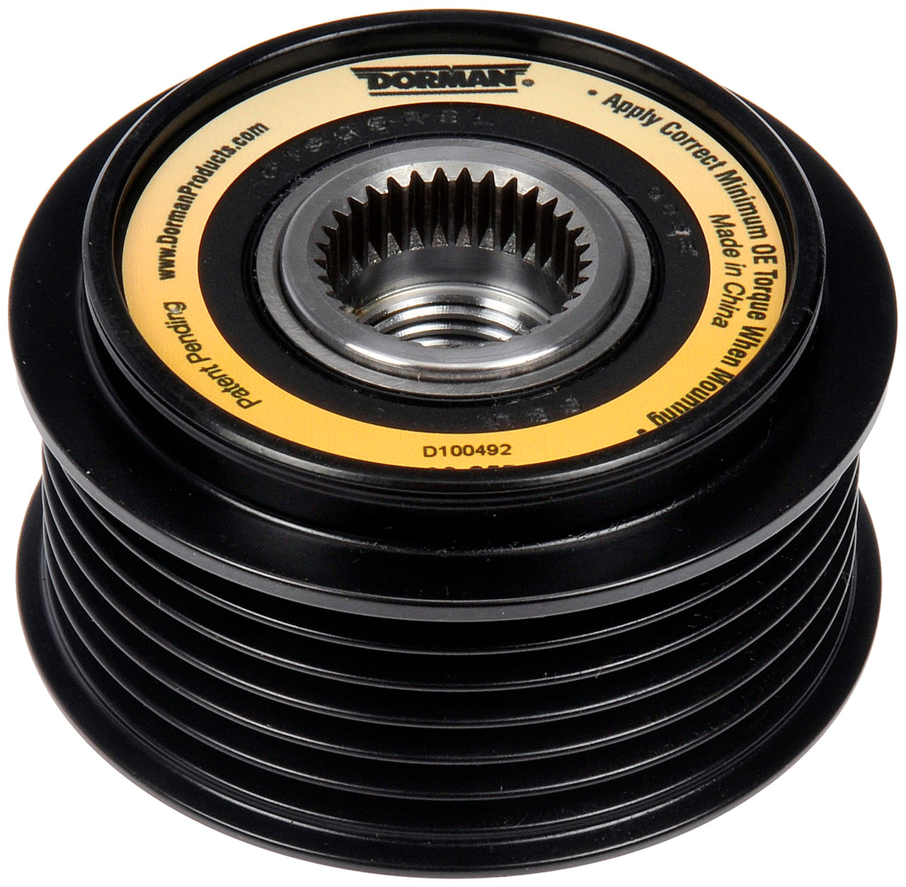 Dorman - OE Solutions Alternator Clutch Pulley 300-857 Fits Hyundai 2014-06