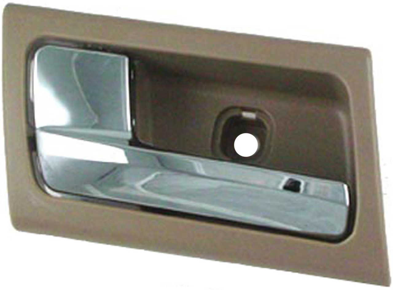 Dorman - HELP Interior Door Handle - Front Left - Chrome Lever+Brown Housing (Parchment) 81699 Fits Ford Crown Victoria