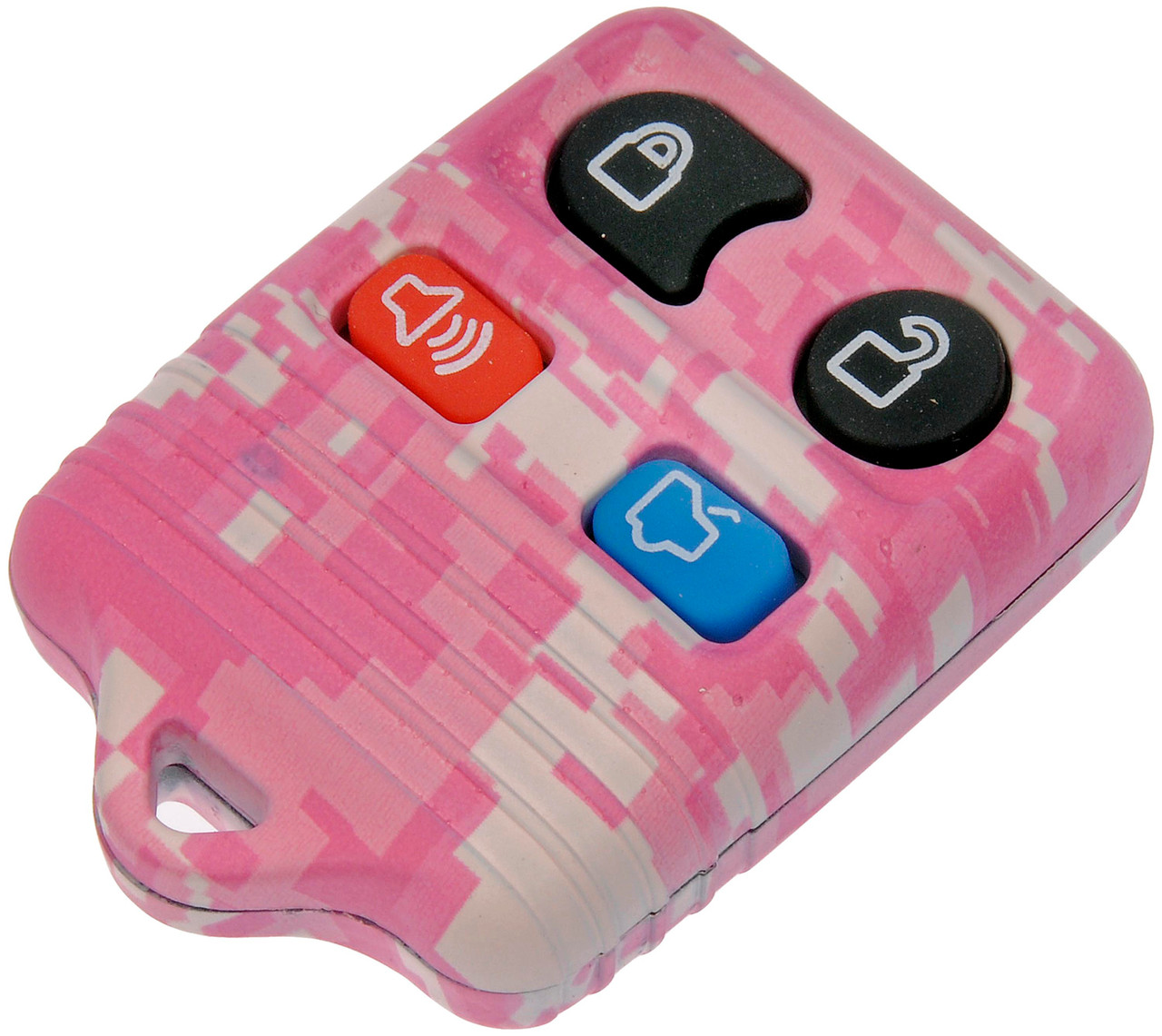 Dorman - HELP Keyless Remote Case Replacement Pink Digital Camouflage 13607Pkc Fits Ford 2016-95
