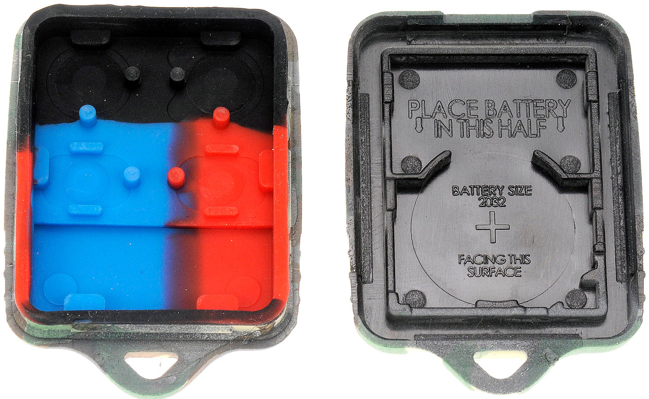 Dorman - HELP Keyless Remote Case Replacement Green Camouflage 13607Gnc Fits Ford 2016-95