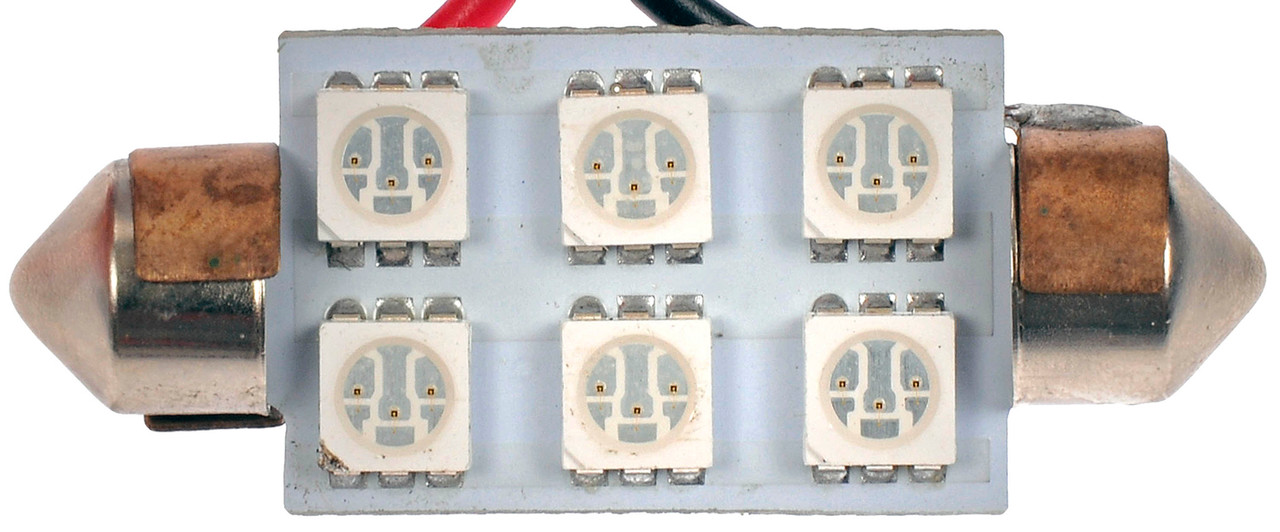 Dorman 212 Amber 5050Smd 6 Led Bulb 212A-Smd Fits 2014-99