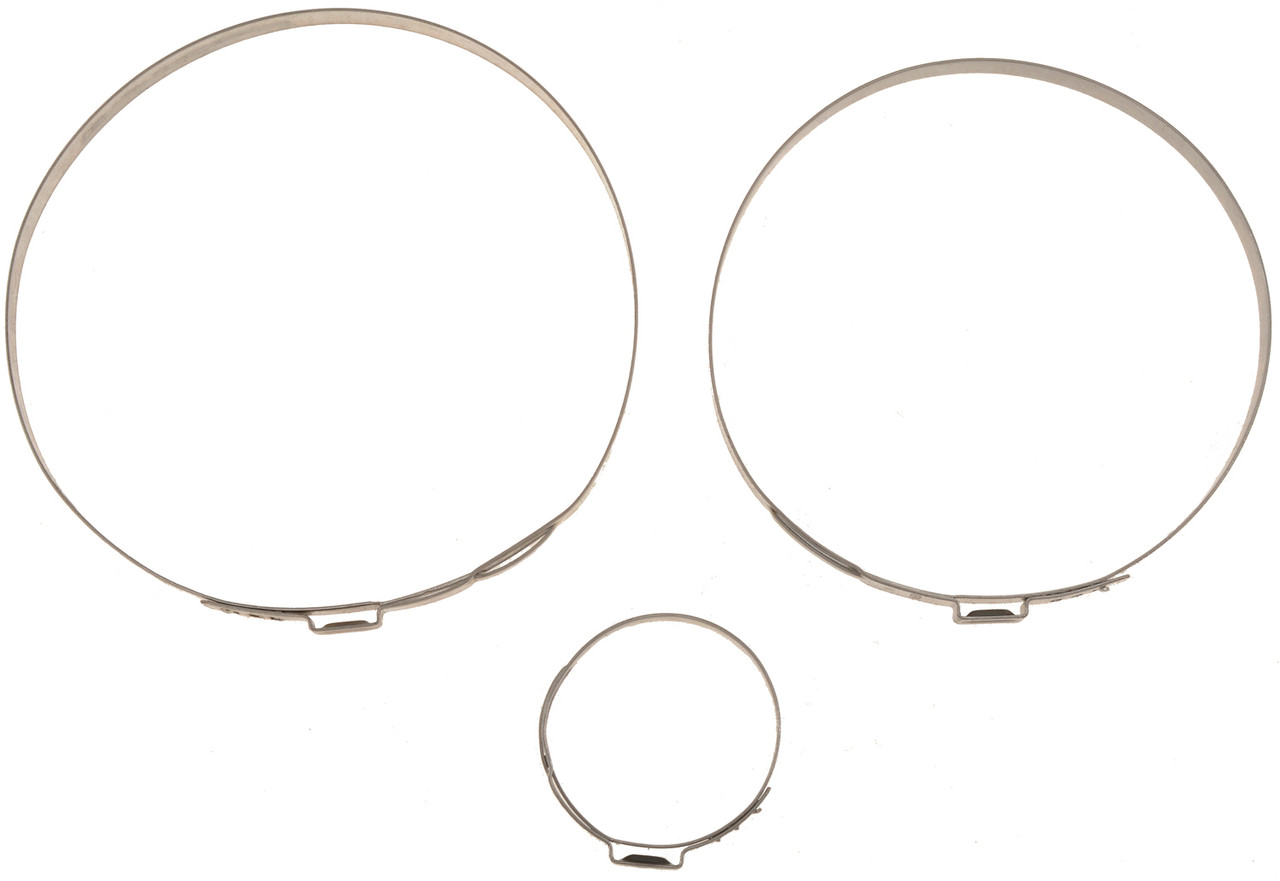 Dorman - HELP C.V. Joint Boot Clamp Kit 3.39 In., 3.80 In., And 1.36 In. Diameter 03637 Fits -