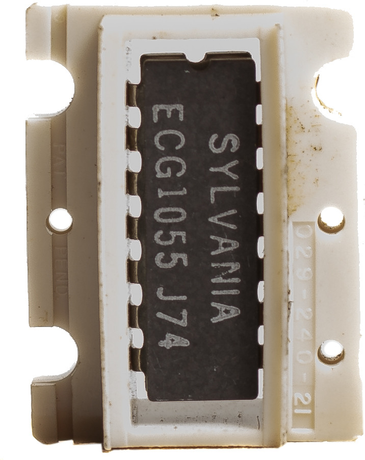 Vintage Sylvania ECG Integrated Circuit Model ECG1055