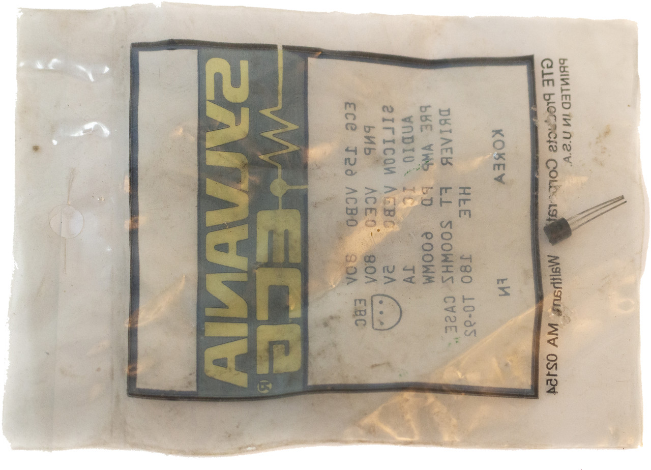Vintage Sylvania 3 Prong Silicon Transistor Part ECG159