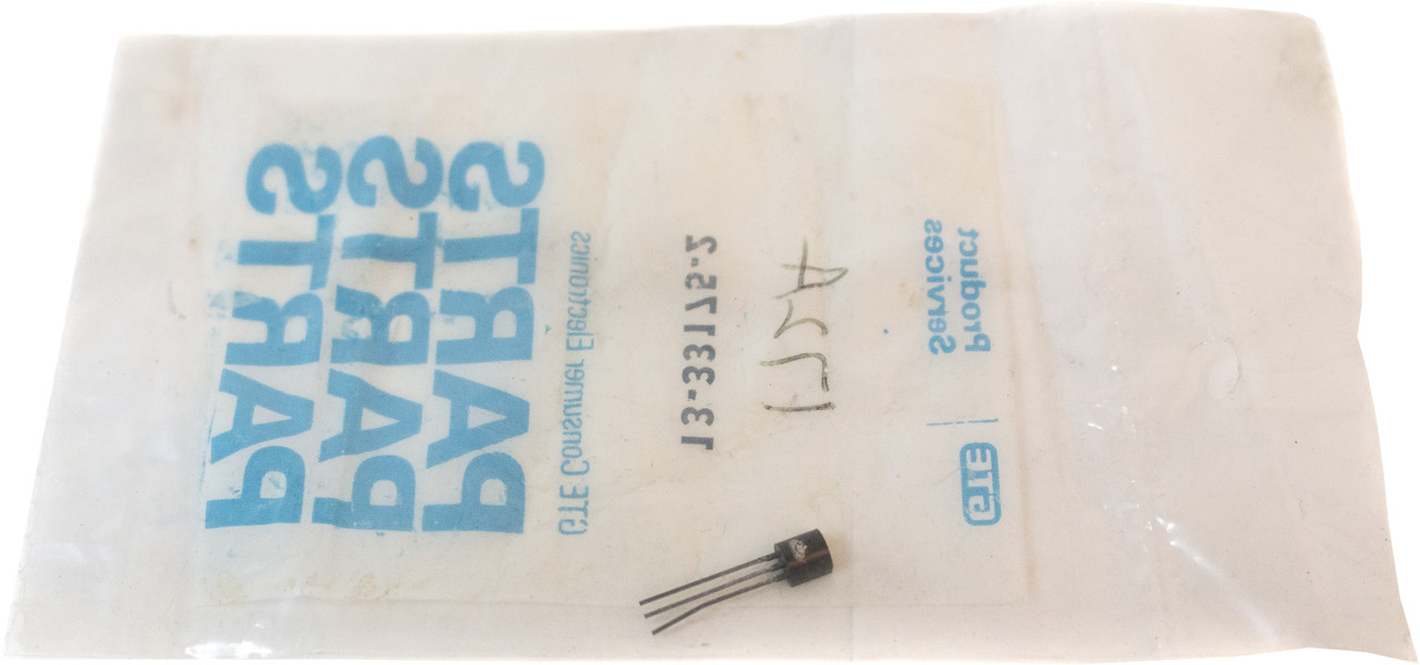 Vintage Sylvania ECG 3 Prong Transistor Part 13-33175-2
