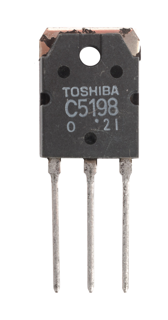 Vintage Toshiba 3 Prong Transistor PNP NPN Part 2SC5198