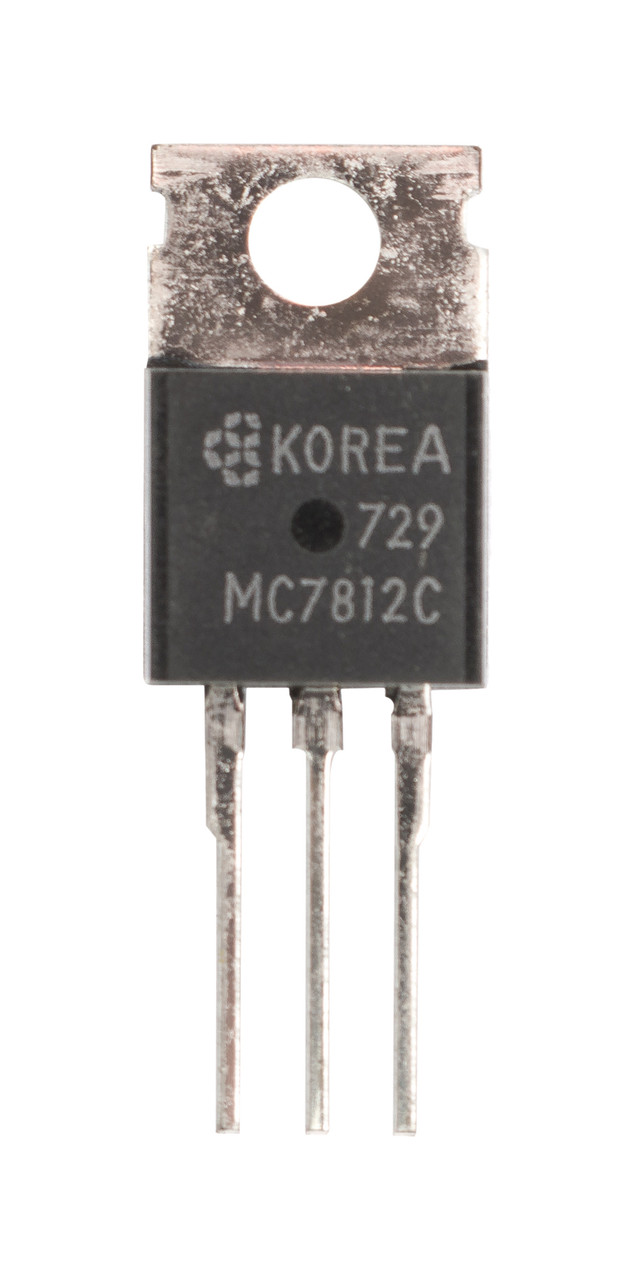Vintage ECG966 Semiconductor Component 3 Prong Integrated Circuit
