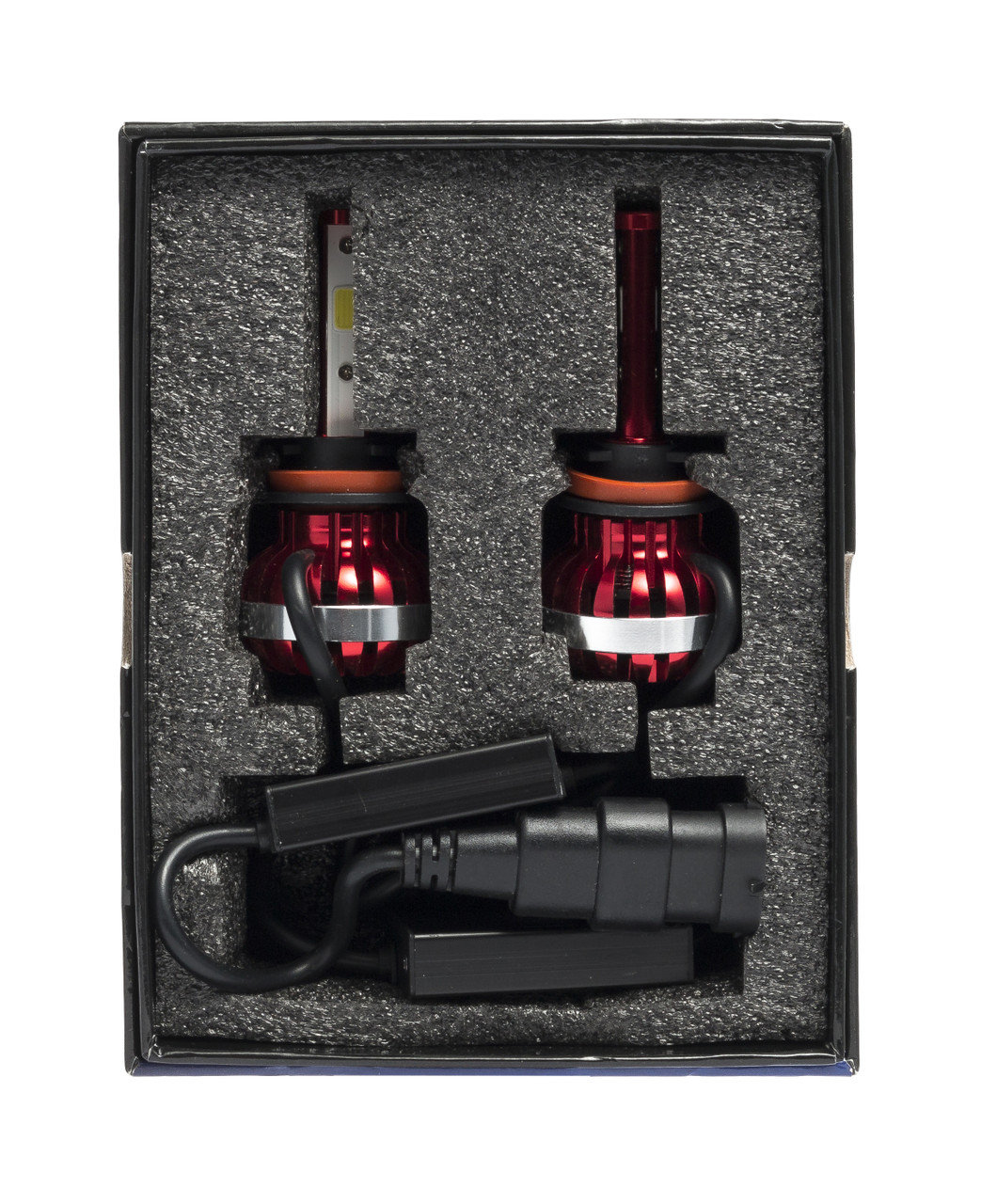 Nilight LED Hid Headlight Kits H11 Super Bright Conversion Kit Bulbs NI-H11