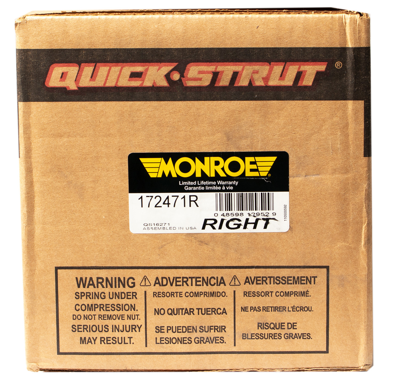 Monroe Shocks Quick-Strut Rear Right Assembly Fits 08 Pontiac Grand Prix 172471R