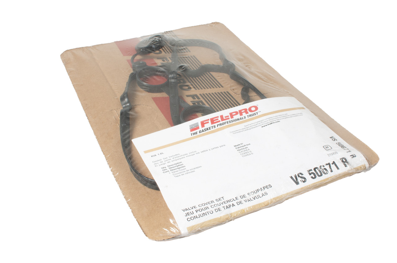 Fel-Pro Engine Valve Cover Gasket Set Fits 2003-05 Kia Rio Model Number VS50671R