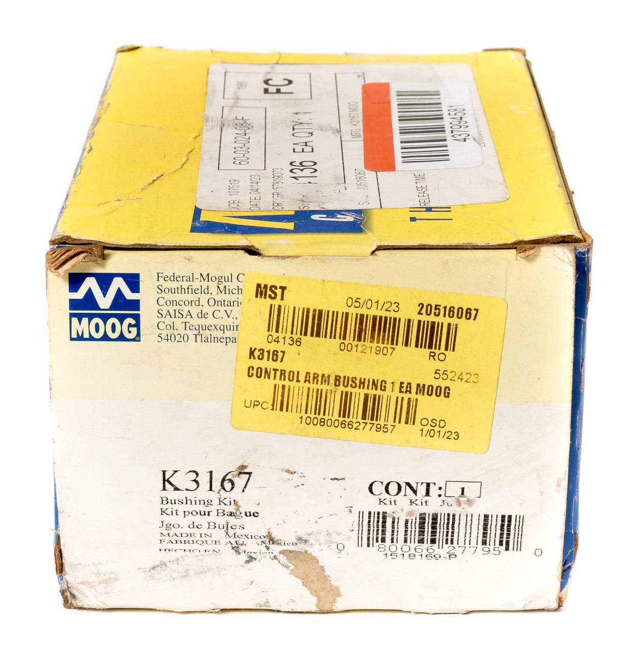 Moog Control Arm Bushing Front Lower Fits 1993-98 Jeep Grand Cherokee Part K3167