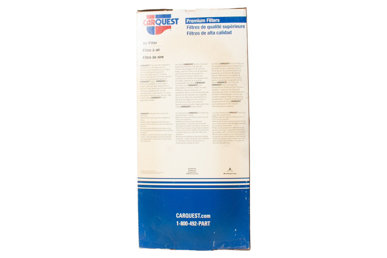 Carquest Replacement Premium Air Filter Fits 80-89 Subaru GL Brat Model ID 88016