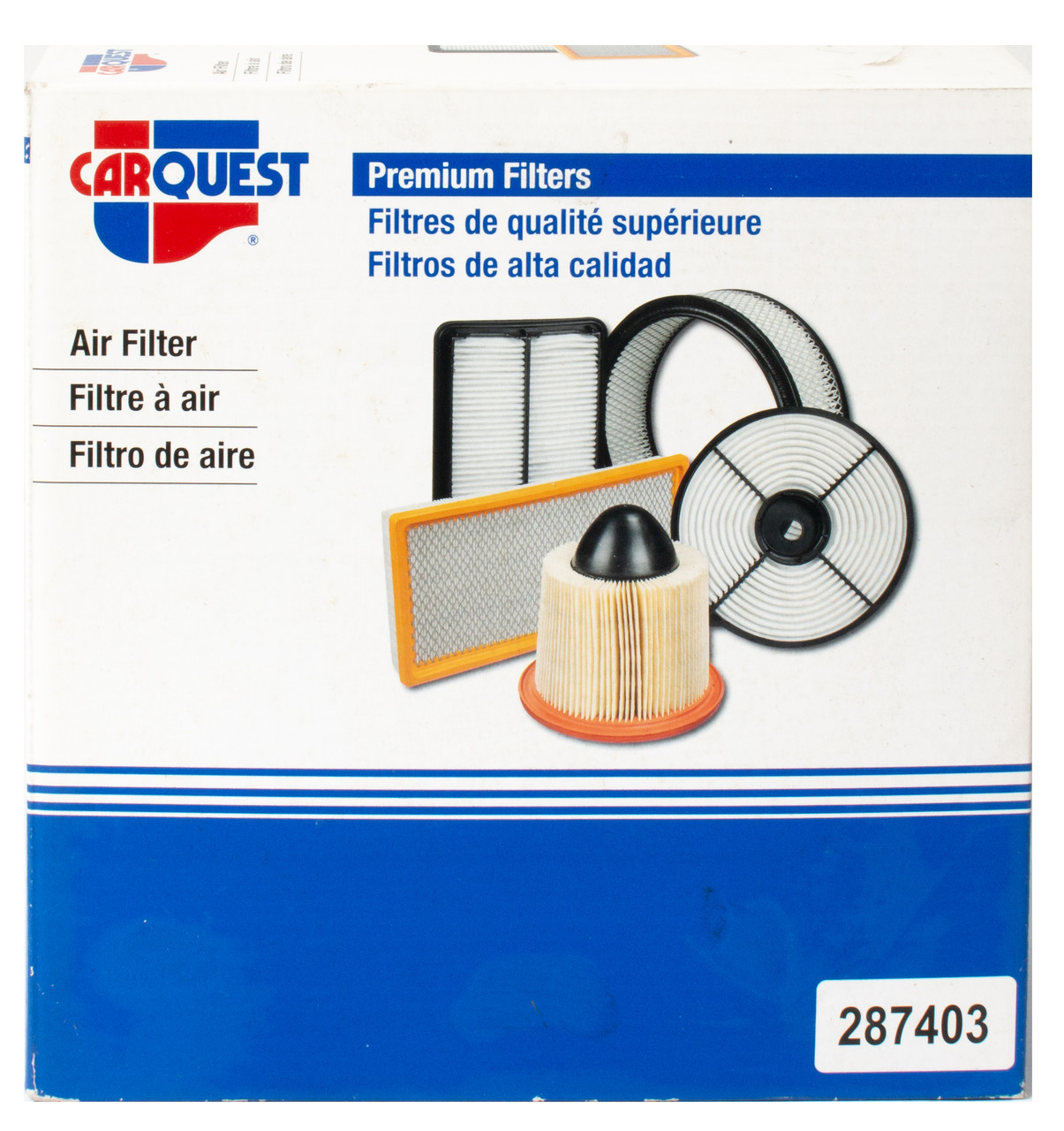 Carquest Premium Replacement Engine Air Filter Fits 2008-09 BMW M3 Model 287403