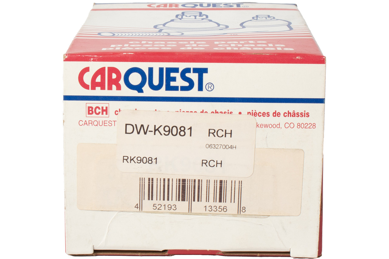 Carquest Front Lower Ball Joint Fits 1980-1989 Subaru GL DL Part Number DW-K9081