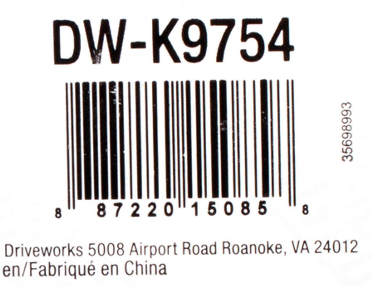 Driveworks Front Left Lower Ball Joint 1992-04 Mitsubishi Montero Part DW-K9754