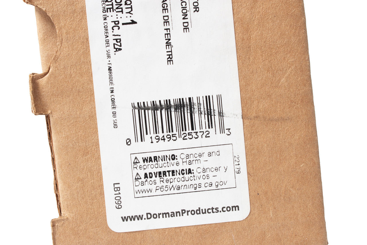 Dorman Front Left Window Lift Motor Fits 2003-2008 Hyundai Tiburon Model 742-718