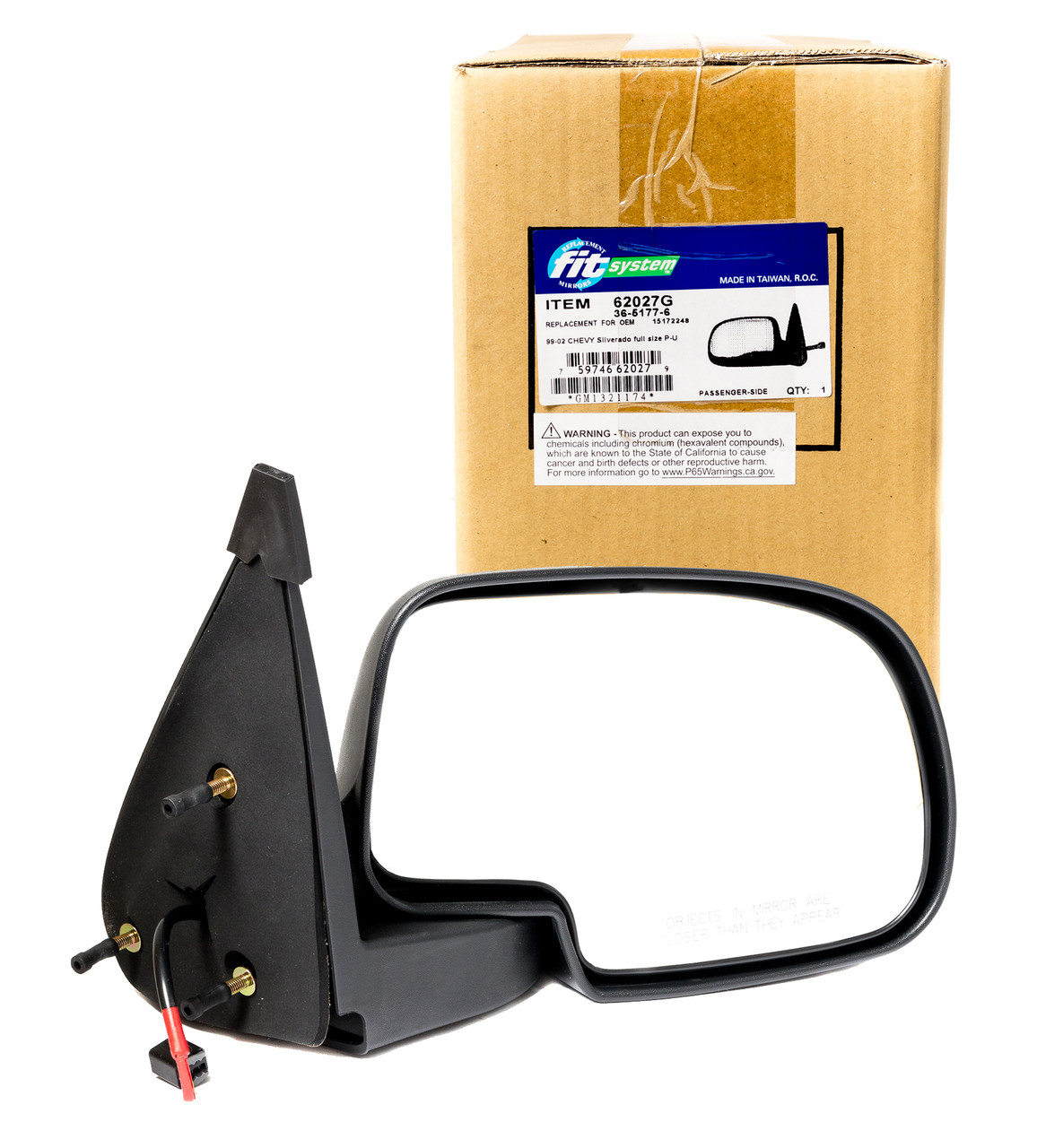 Fit System K Source Replacement Passenger Right Side Mirror Model Number 62027G Fit System K Source Replacement Passenger Right Side Mirror Model Number 62027G