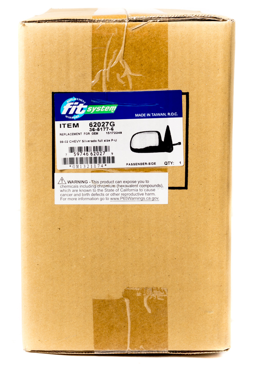 Fit System K Source Replacement Passenger Right Side Mirror Model Number 62027G Fit System K Source Replacement Passenger Right Side Mirror Model Number 62027G