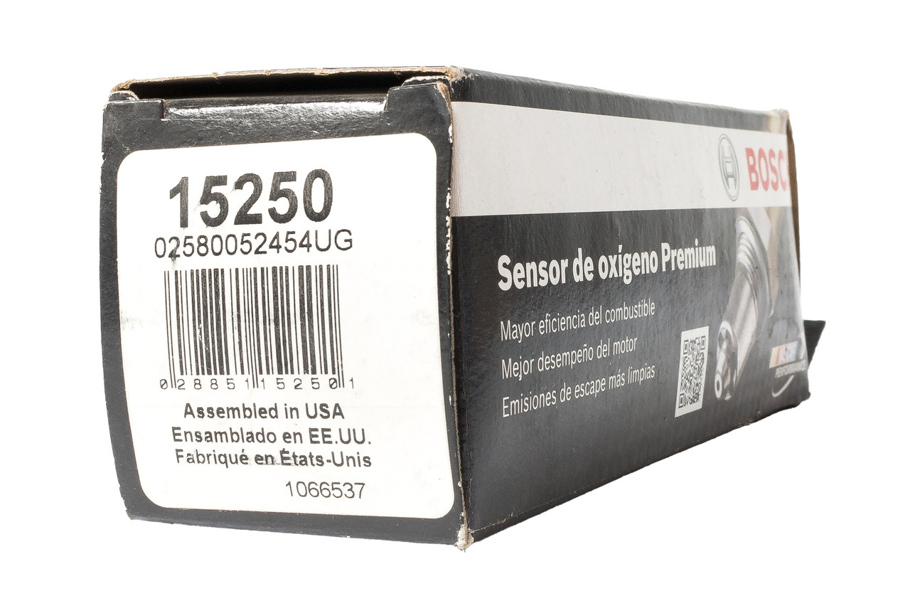 Bosch Replacement Premium Oxygen Sensor Fits 2000 Porsche 911 Model Number 15250