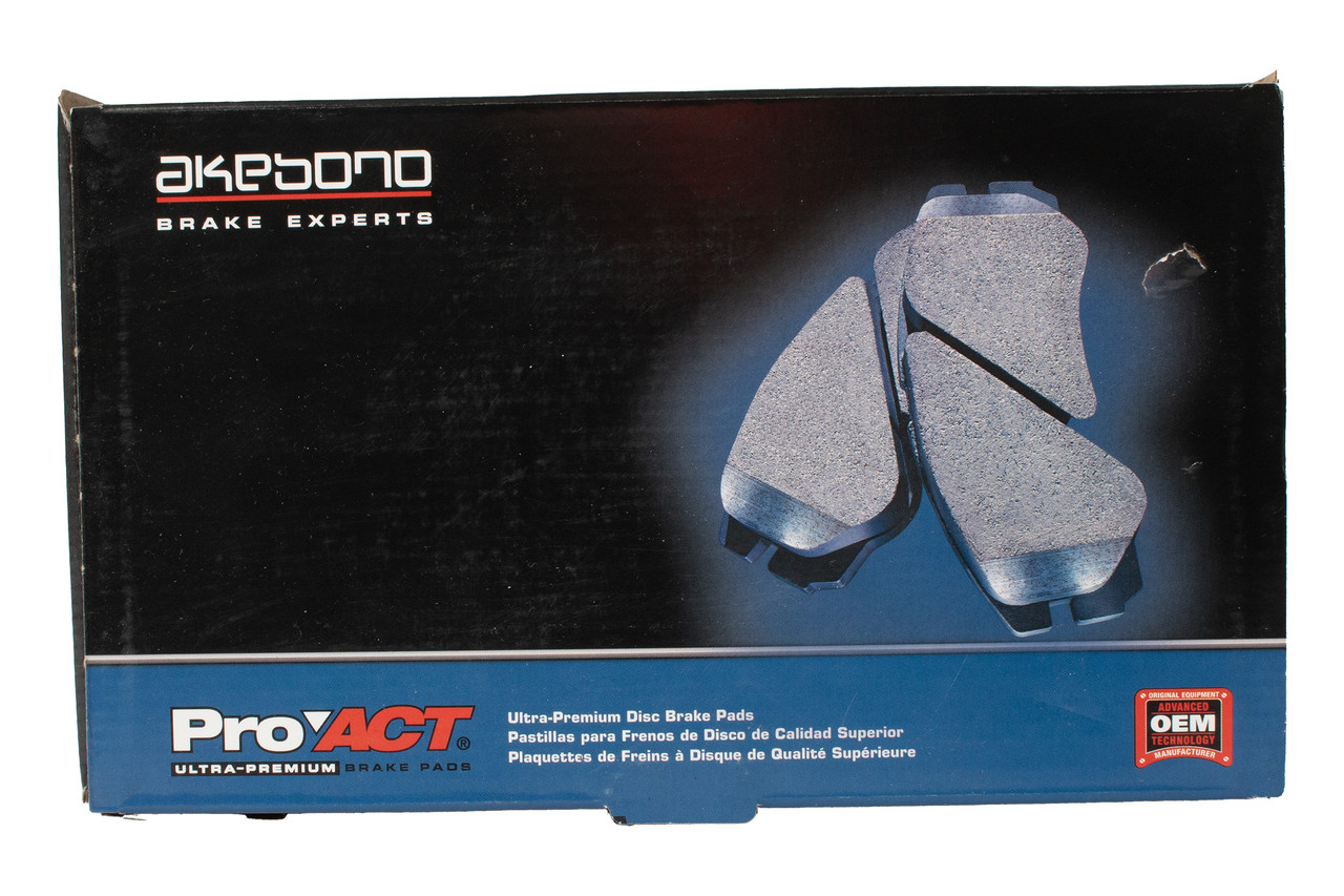 Akebono Proact Rear Ceramic Brake Pad Set Fit 2000-2008 Dodge Ram Trucks ACT1077