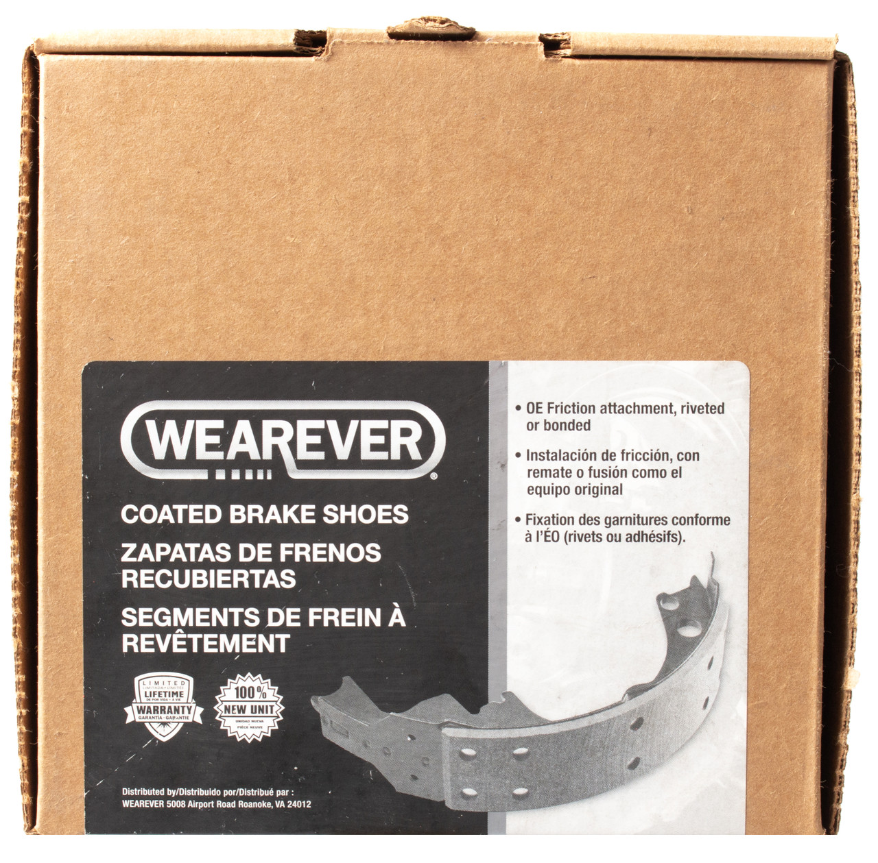 Wearever Replacement Coated Brake Shoe Fits 1996-2006 Mazda MPV Part Number S885