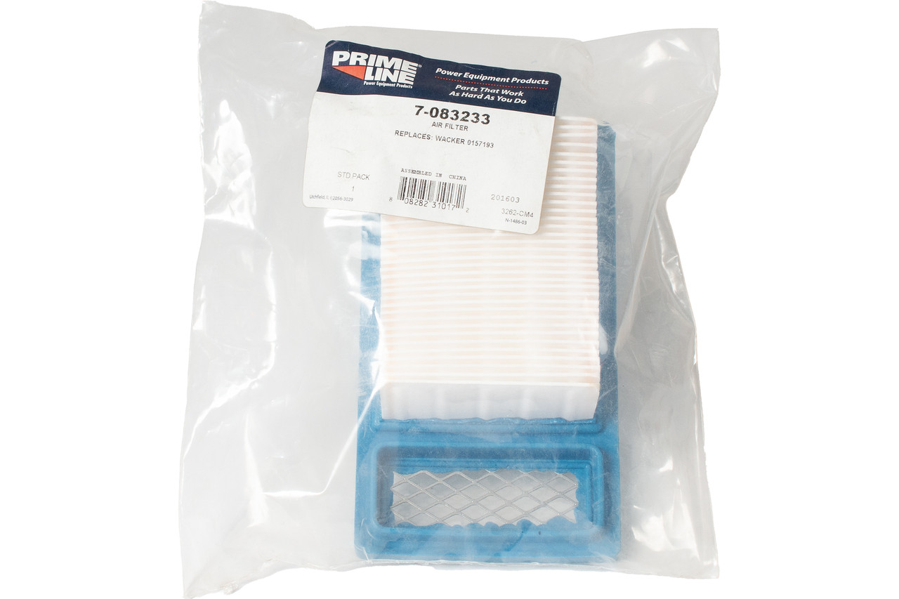 Prime Line Air Filter Fit Wacker Neuson Chainsaw BS 50-2 BS 50-2i Part 7-083233