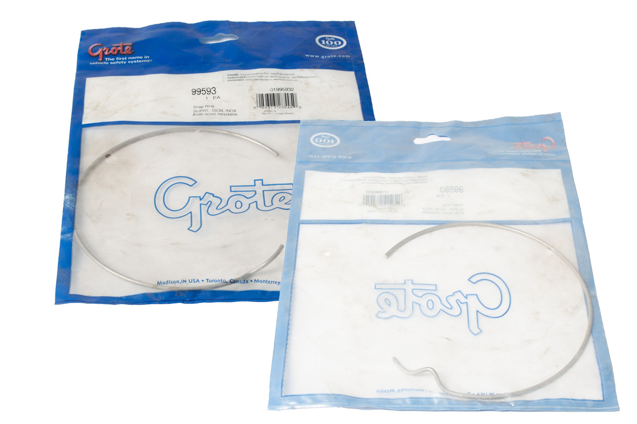 Grote Snap Ring Bracket For 4 in Round Lights Stainless Steel Part Number 99593