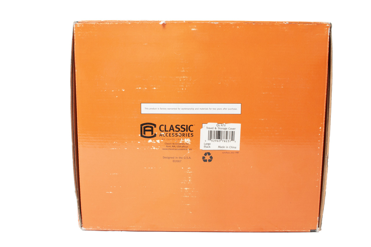 Classic Accessories Quadgear ATV Storage Rack Cover Fuel Tank Access Model 78237