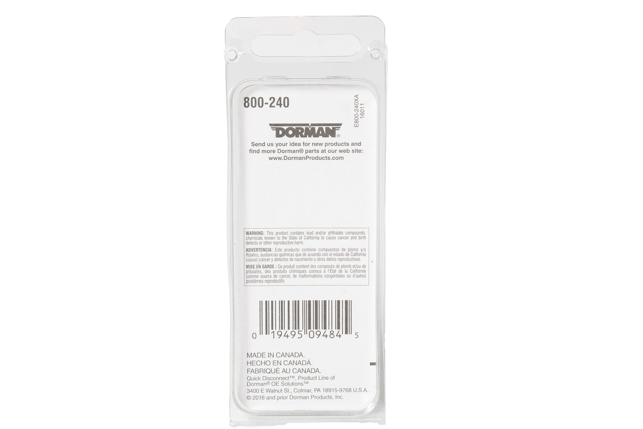 Dorman Automotive Fuel Sending Unit Repair Line 3.75 Inches Model Number 800-240