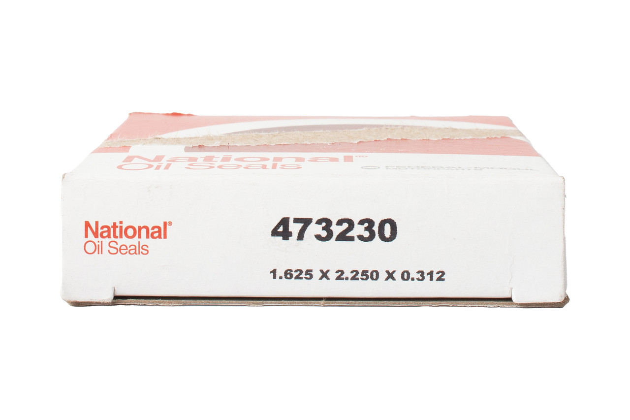 National Nitrile Oil Seal 0.312in Thickness 1.625in ID 2.254in OD Part ID 473230