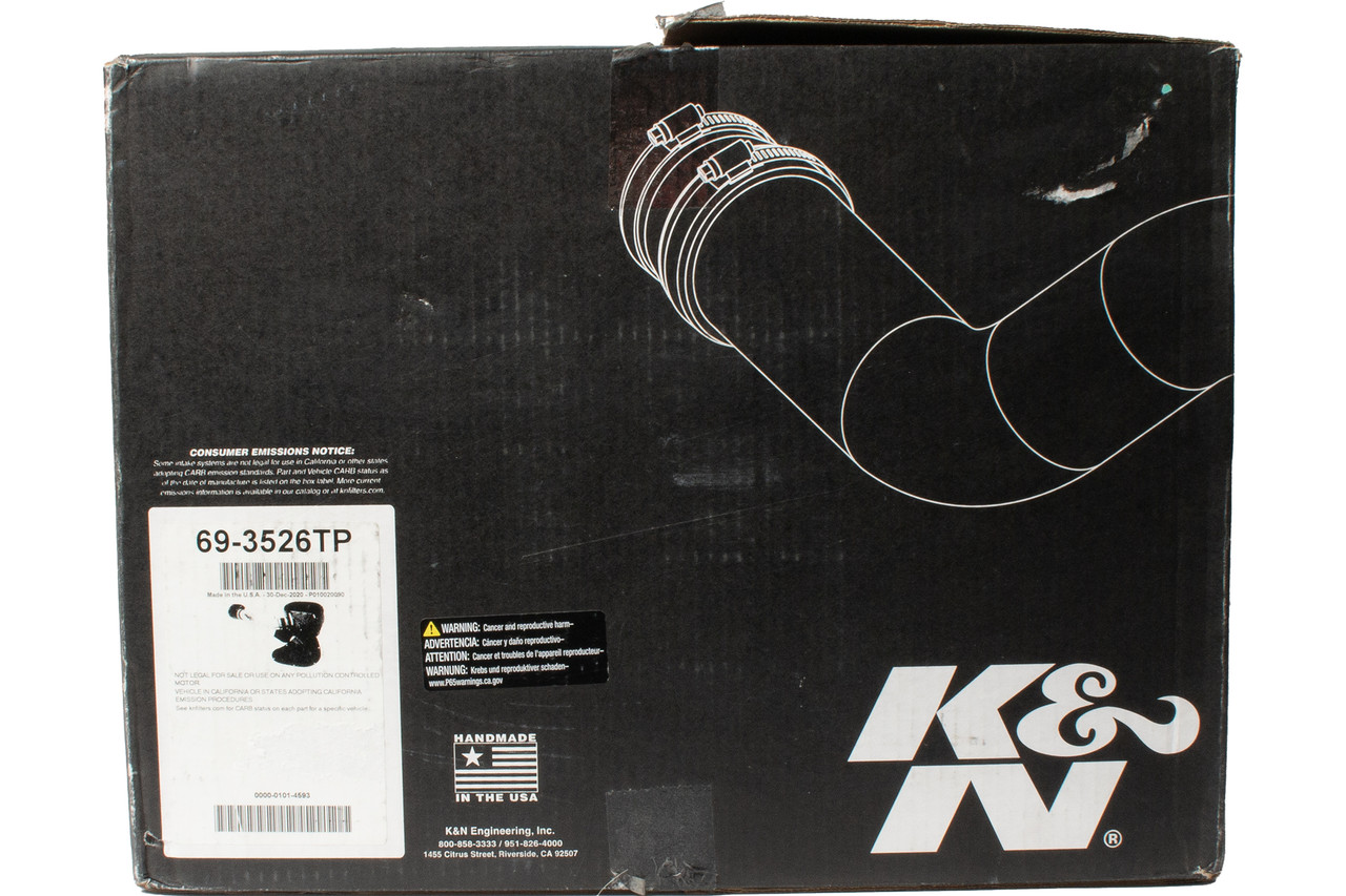 K&N Performance Air Intake System Fits 2010 Ford Mustang V8 4.6 Part ID 693526TP