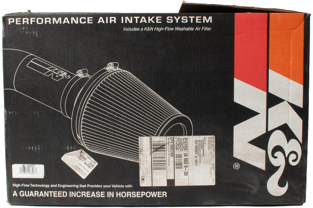 K&N Performance Air Intake System Fits 2010 Ford Mustang V8 4.6 Part ID 693526TP