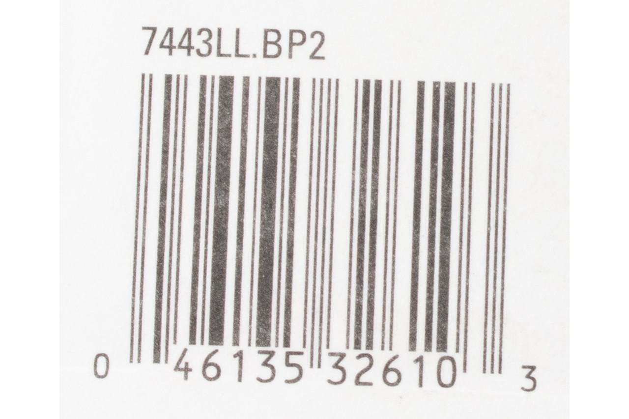 Sylvania Longlife Mini Bulb 7443 Fit 1995-2024 GMC Nissan Toyota Part 7443LL.BP2