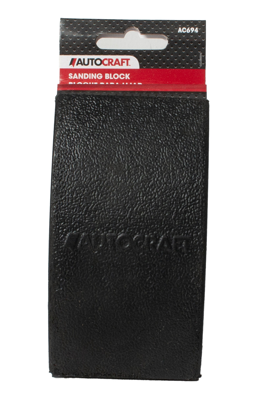 Autocraft Auto Body Repair Sanding Block Rubber 4.92" x 2.68" Model Number AC694