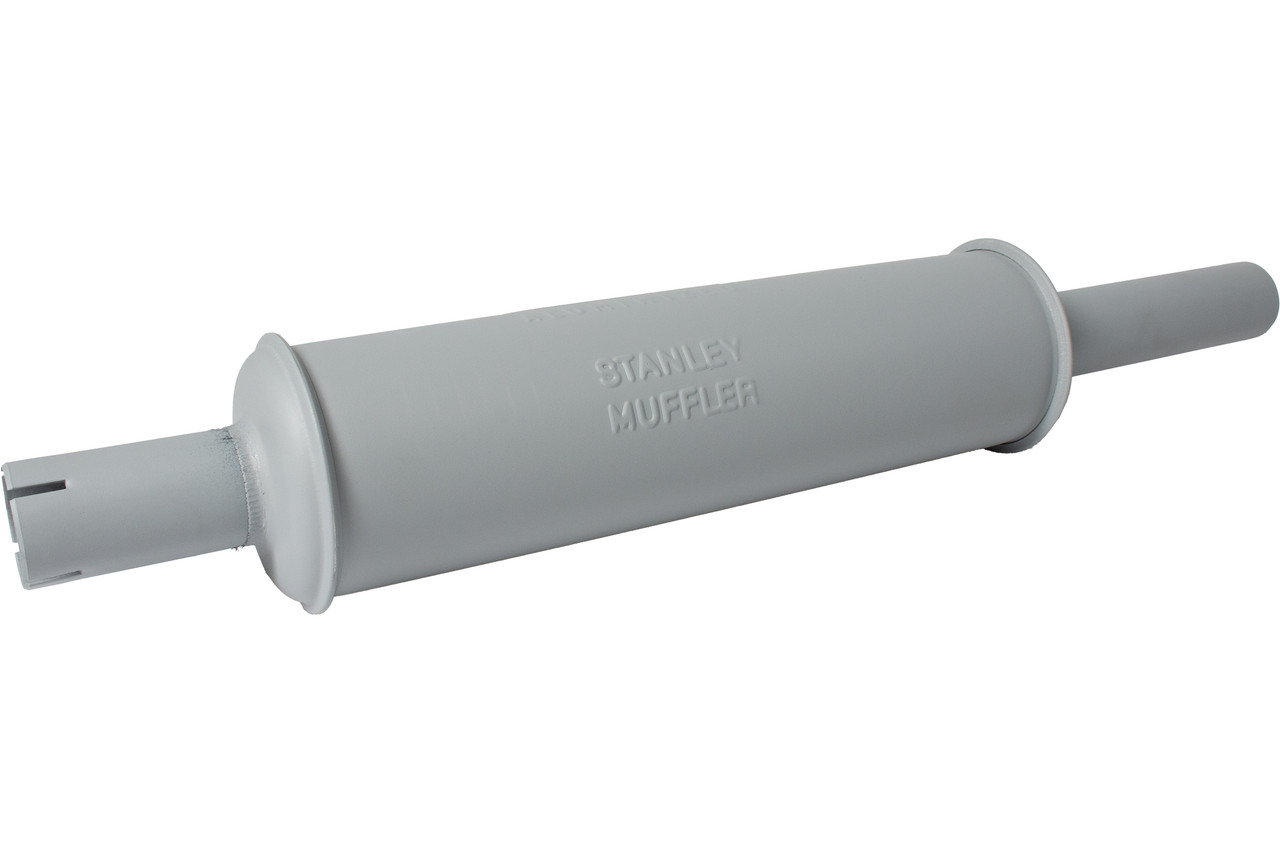 Walker Replacement Muffler Inlet OD 1.5 Inch Body Width 3.25 Inch Model ID 21040