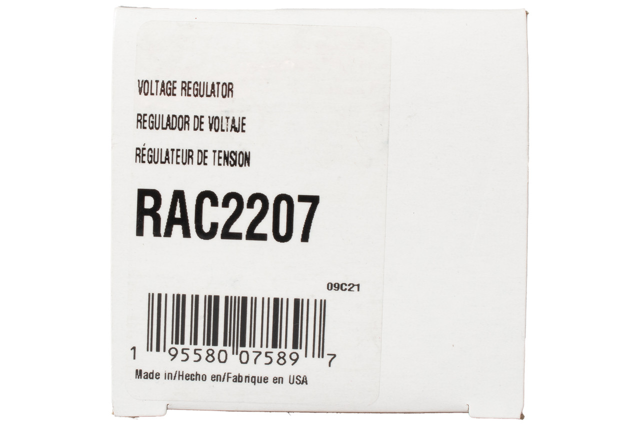 Carquest Premium Vehicle Solutions Replacement Voltage Regulator Part ID RAC2207
