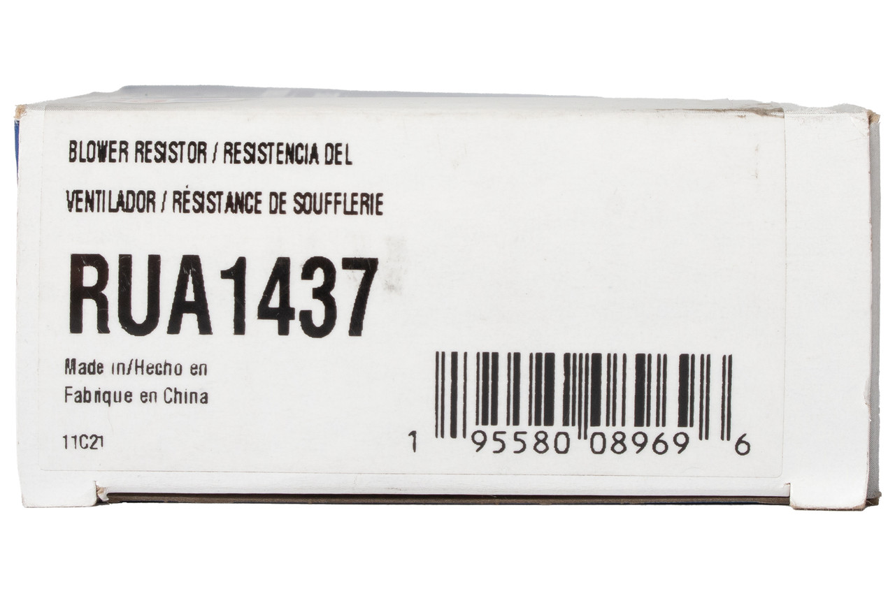 Carquest Replacement Blower Resistor Fits 2012-15 BMW Models Part Number RUA1437