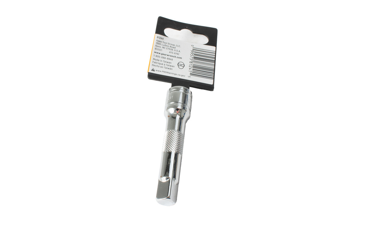 GearWrench 3/8 Inch Drive Extension 3 In Alloy Steel Polished Model Number 81241