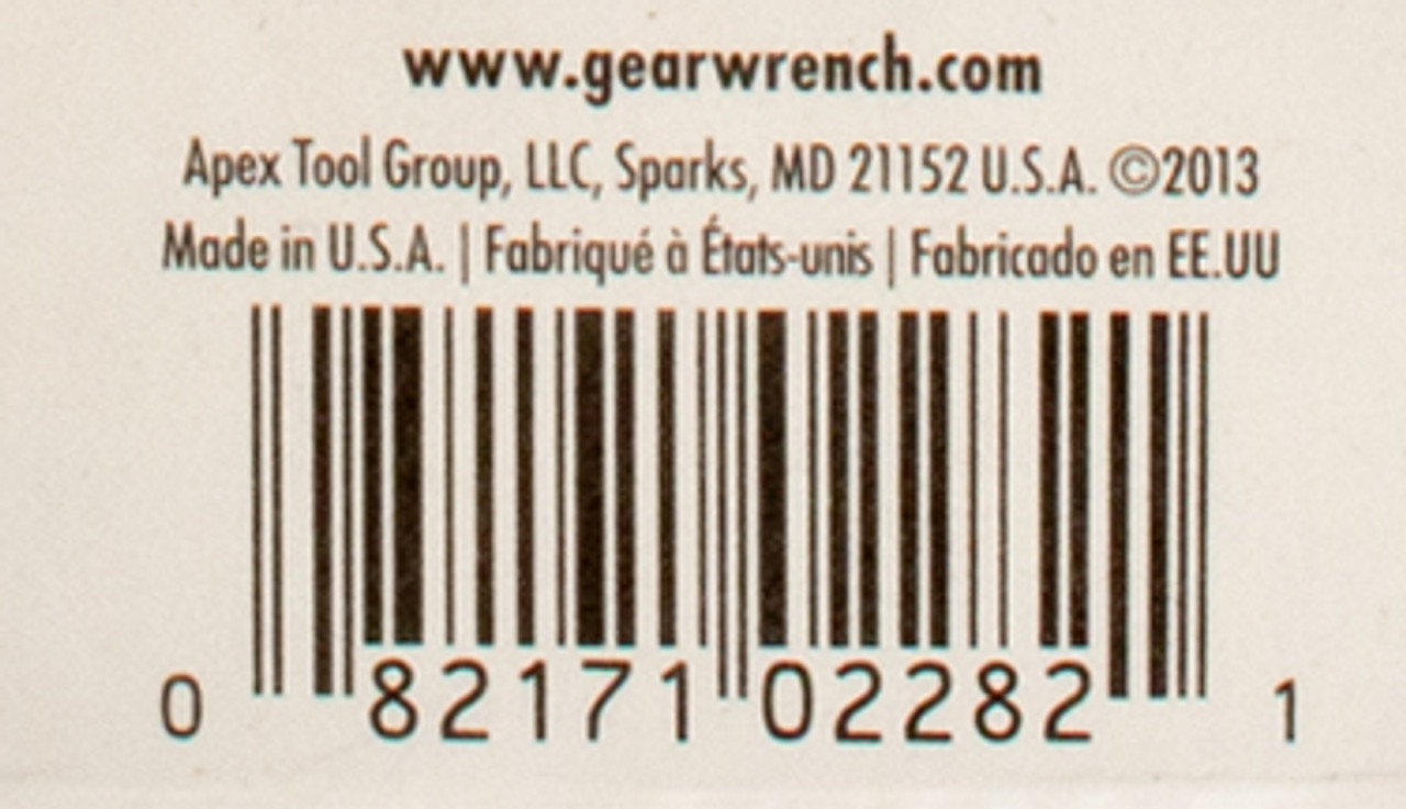 Apex Tool Group GearWrench Steel 5-5/8" Slotted Screw Starter Part Number 2282D