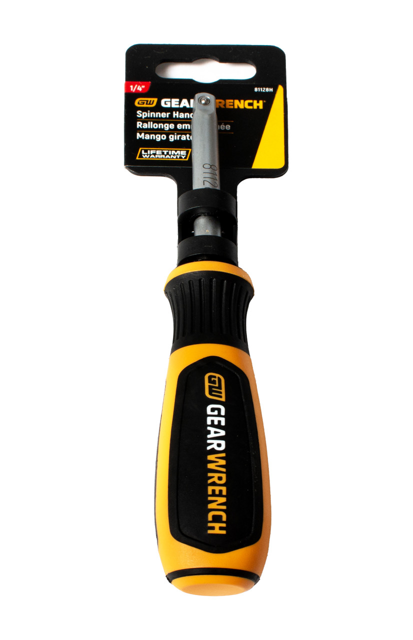 Apex Tool Group GearWrench 1/4" Drive Spinner Handle 7-3/4" Part Number 81128H