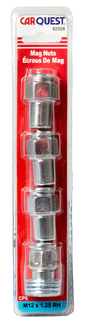 Carquest Products Premium Replacement M12 X 1.25 RH Mag Lug Nuts Set Model 82508