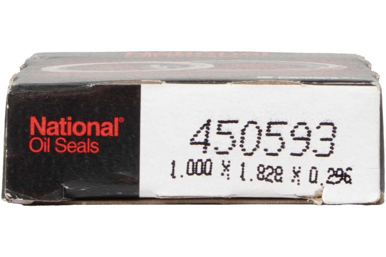 National Replacement Oil Seal 1.832" OD 0.296" Thick 1.00" Inner Model ID 450593