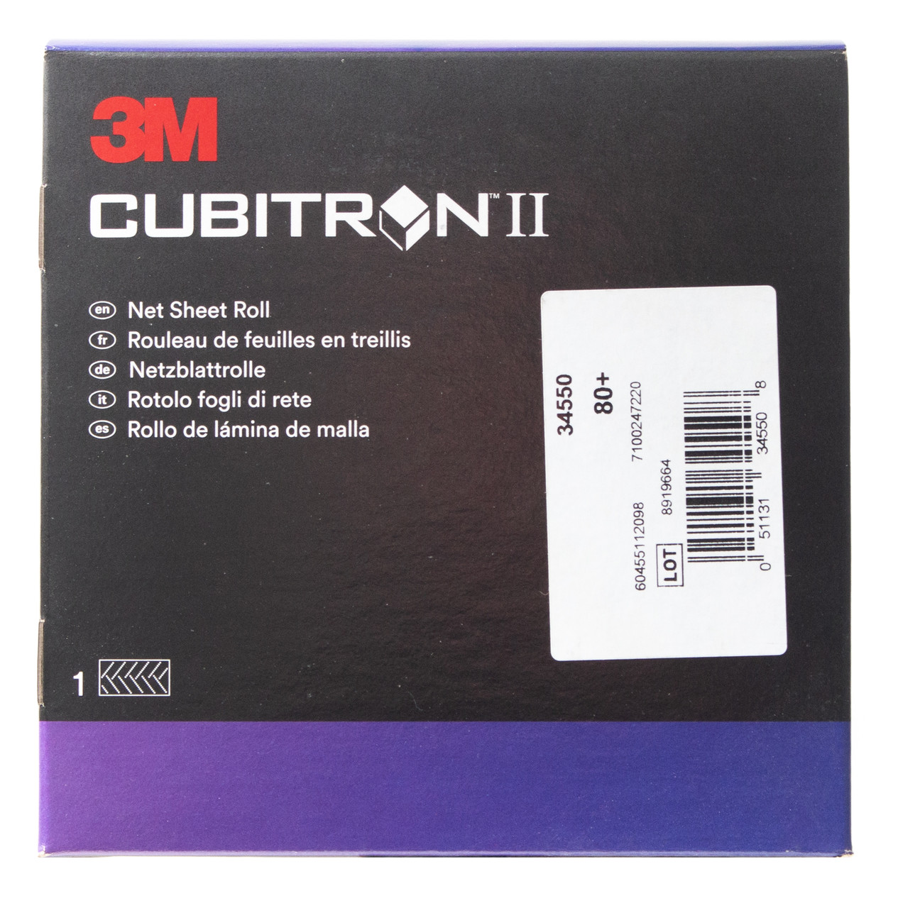 3M Cubitron II Automotive Replacement 80+ Grit Net Sheet Roll 115mm x 10m 34550